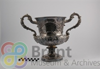 TH\CT\Museum catalogue\3D objects\2012_9b_th.jpg; 2012.9; Brent Horticultural Show trophy; Trophy